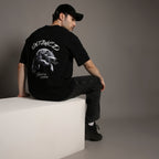 Oversized T-Shirt Black Untamed