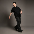 Oversized T-Shirt Black Untamed