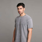 Chaos training shorts and acid wash tee