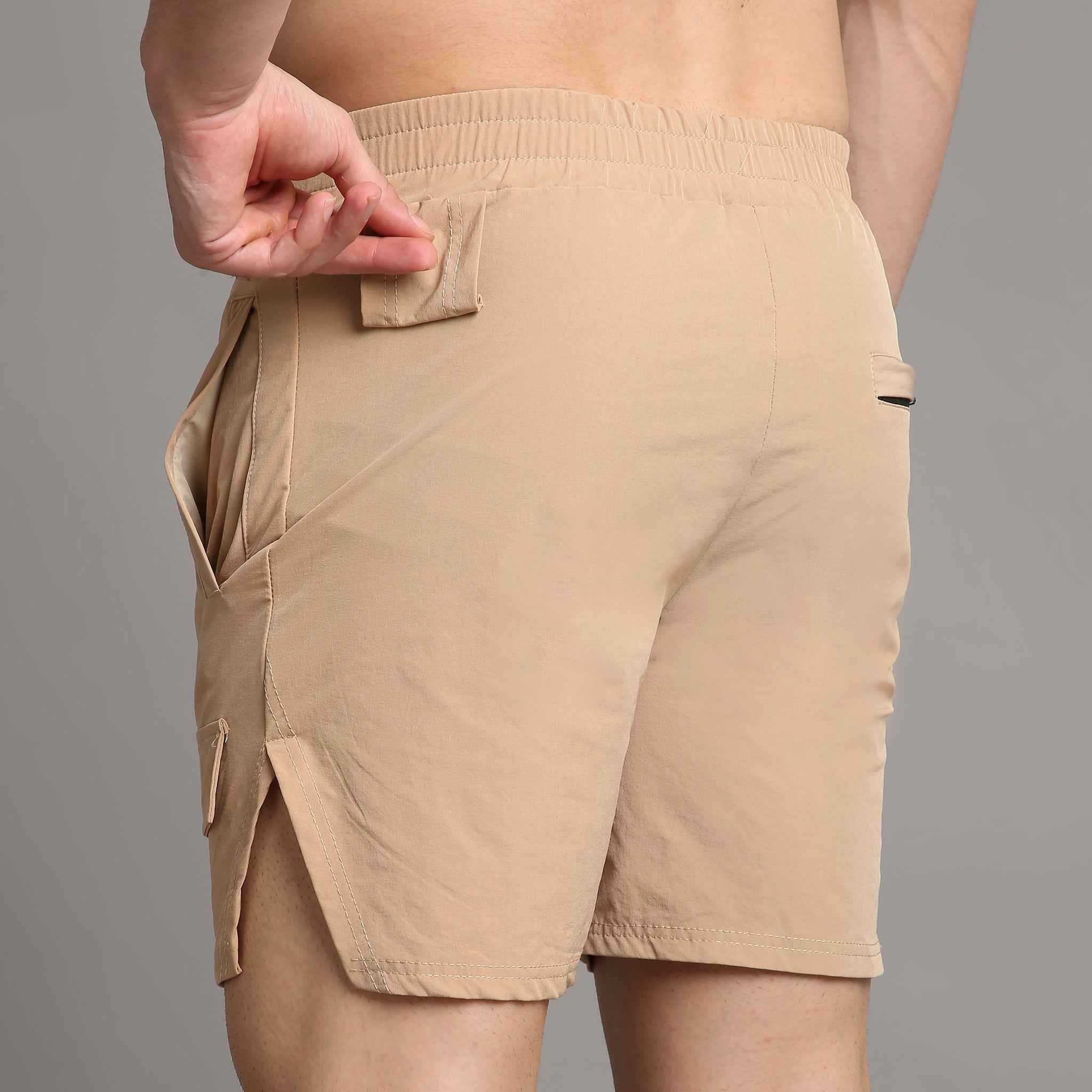 Chaos training shorts and acid wash tee